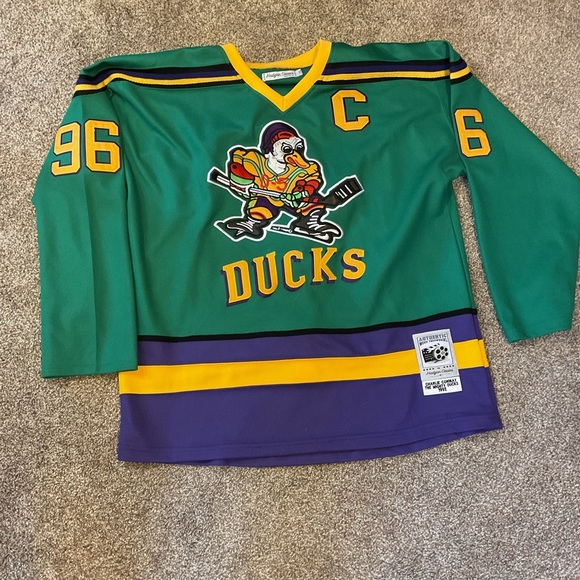 Headgear Classics Authentic Movie Throwbacks Charlie Conway 96 Jersey. 2XL - Picture 1 of 9